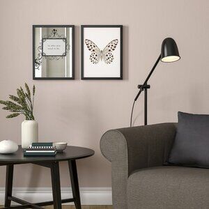 2 Pack- New IKEA BILD Poster Be Who You Need To Be 12x16" 605.680.42